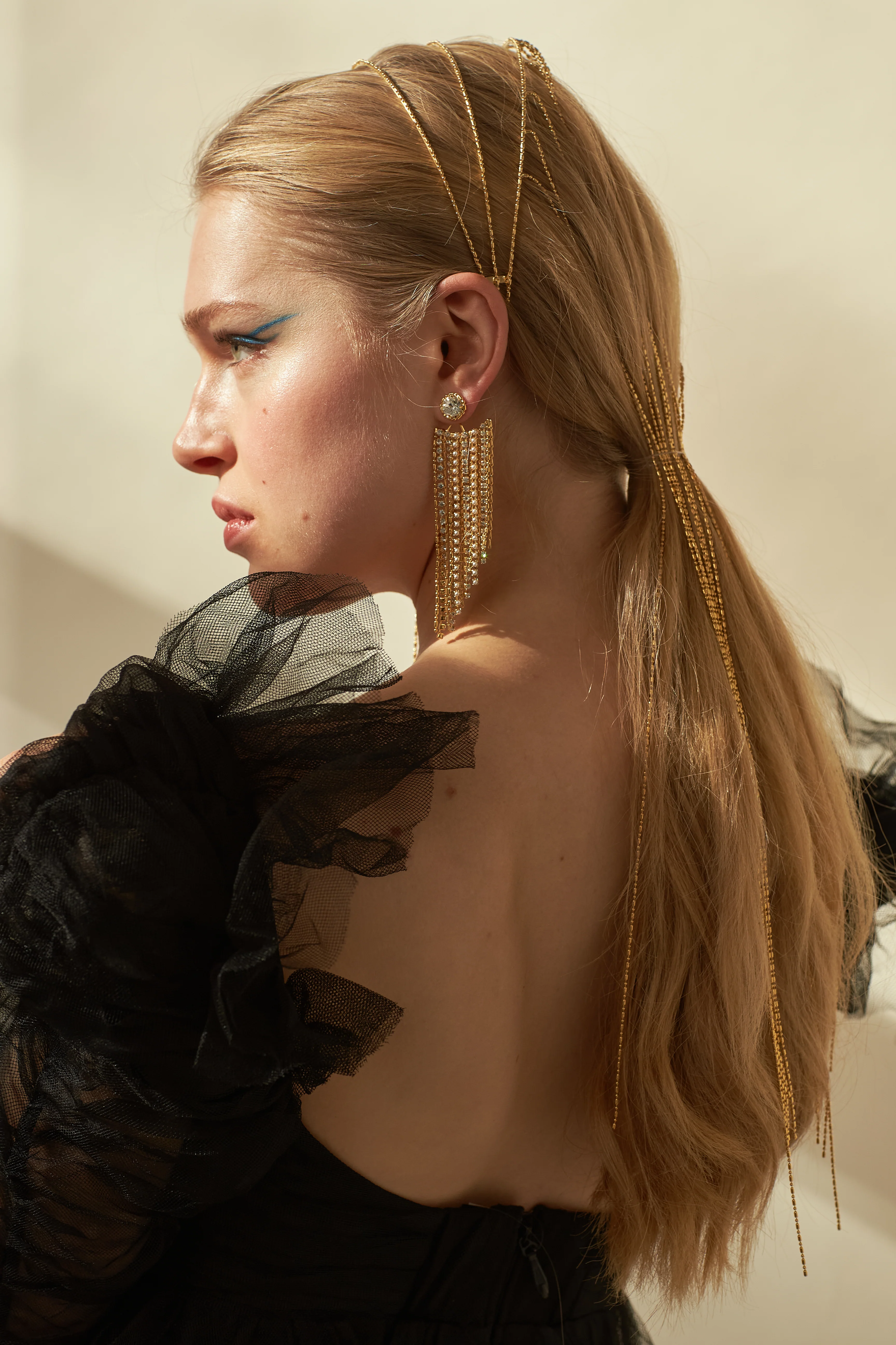 Alaia Metal Headband - Image 5