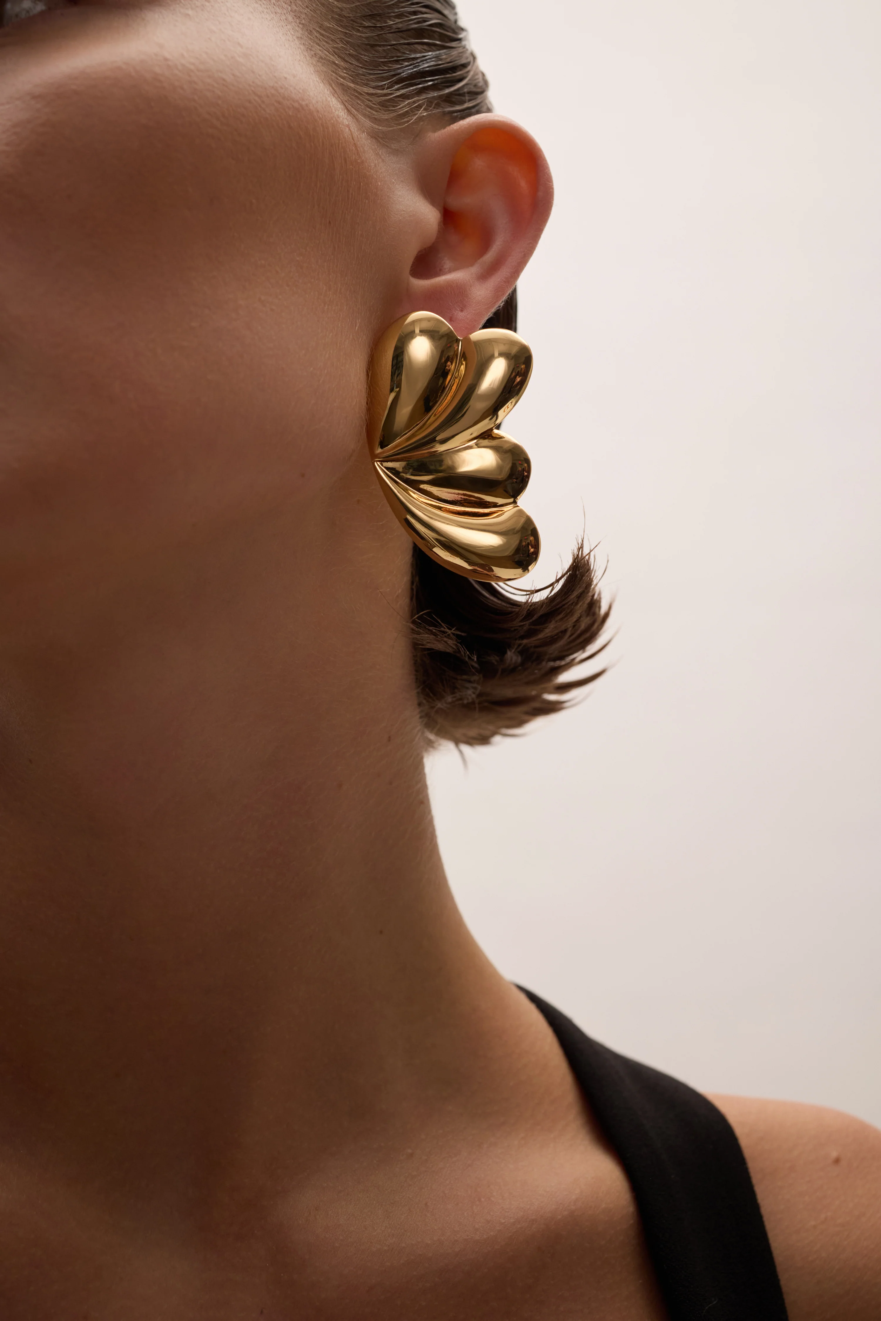 Astrid Oversized Statement Earrings - Image 2