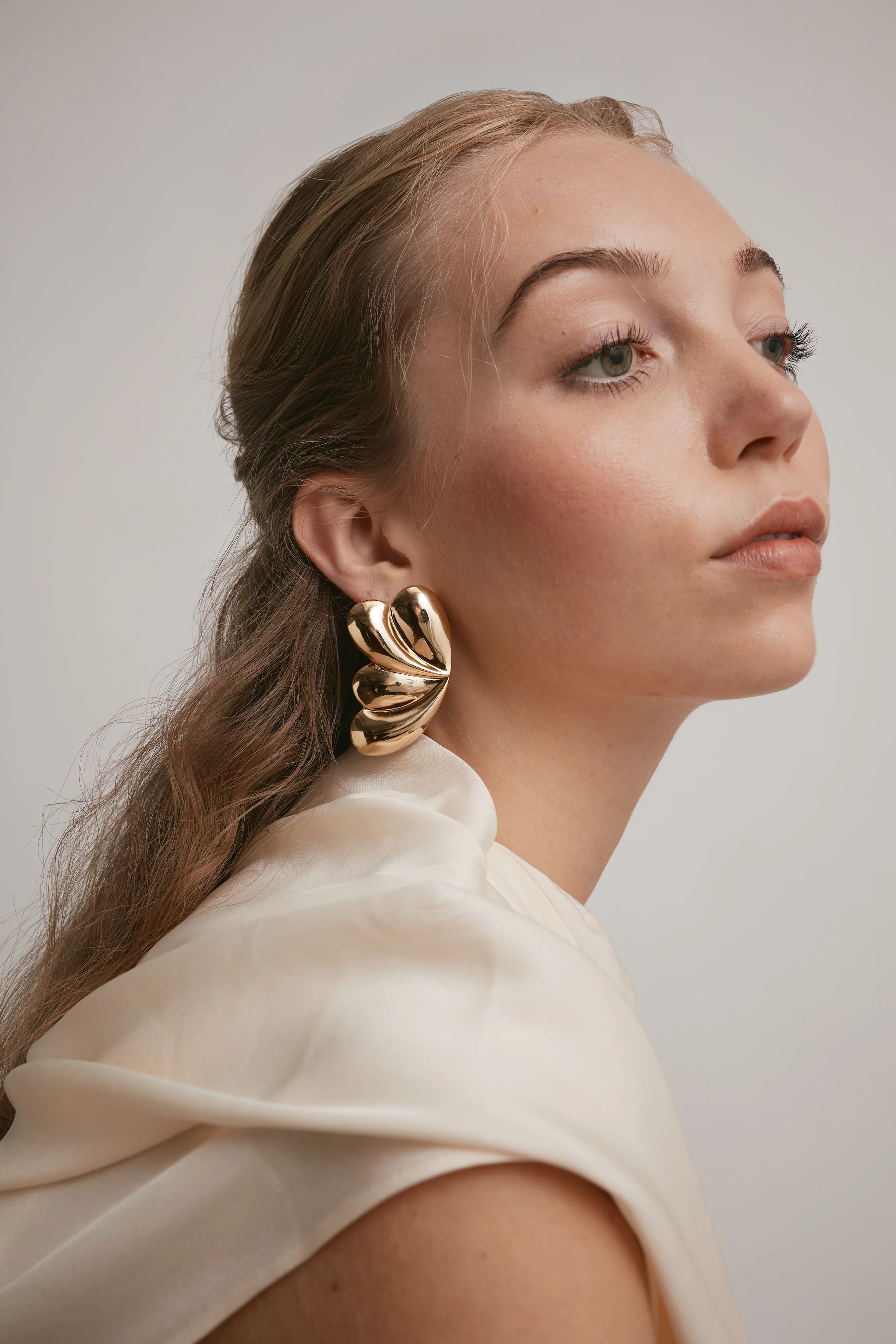 Astrid Oversized Statement Earrings - Image 4