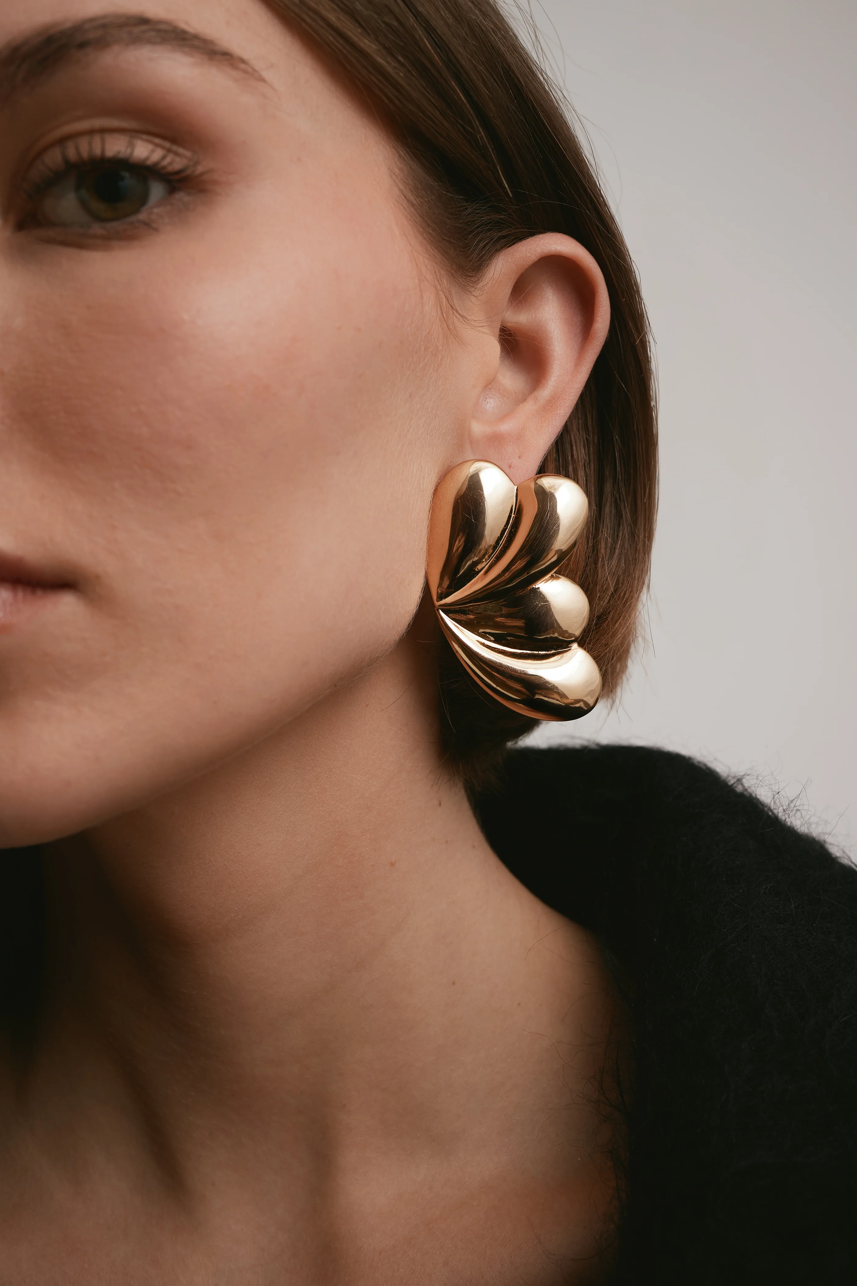 Astrid Oversized Statement Earrings - Image 5