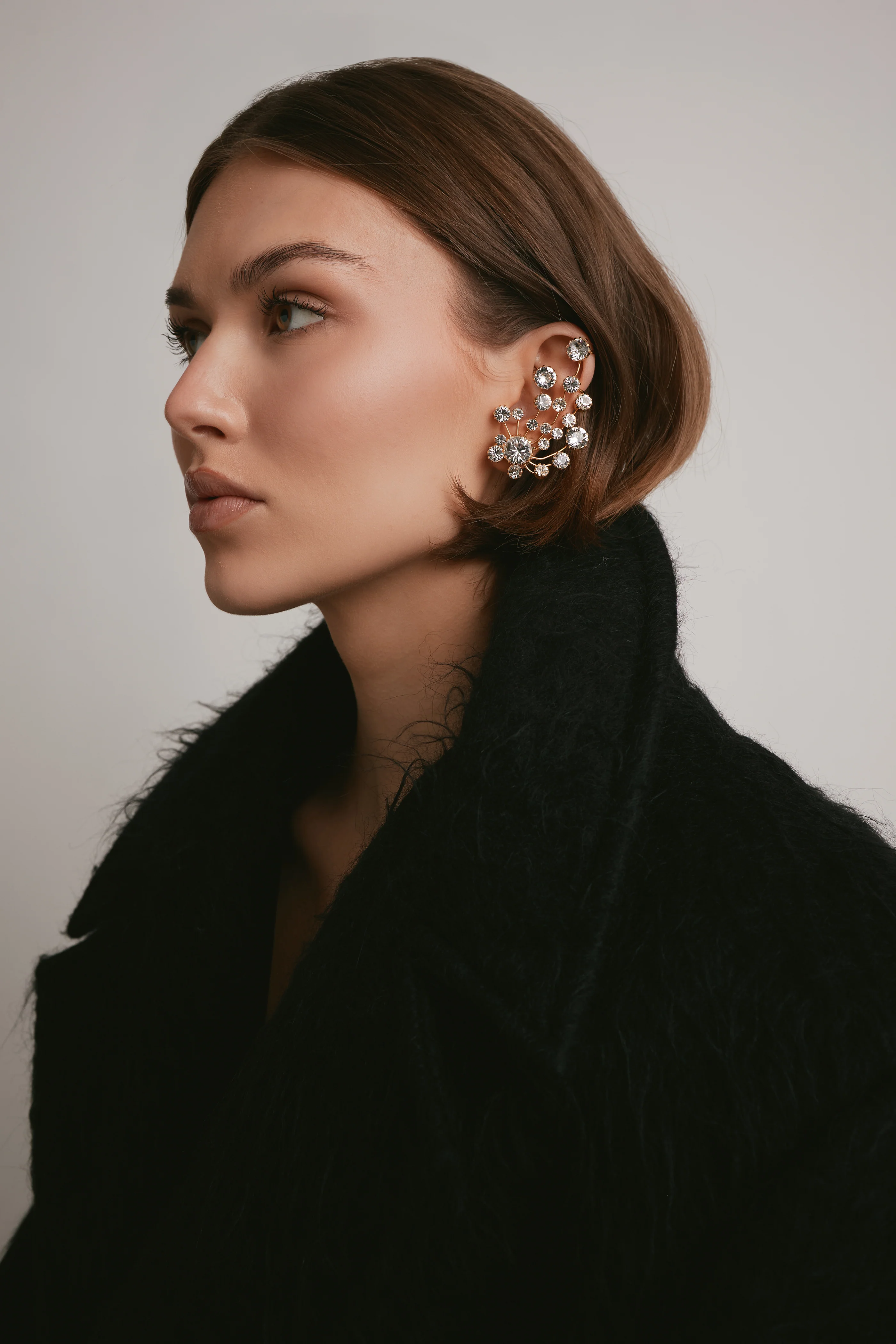 Briar Crystal Ear Cuff - Image 3