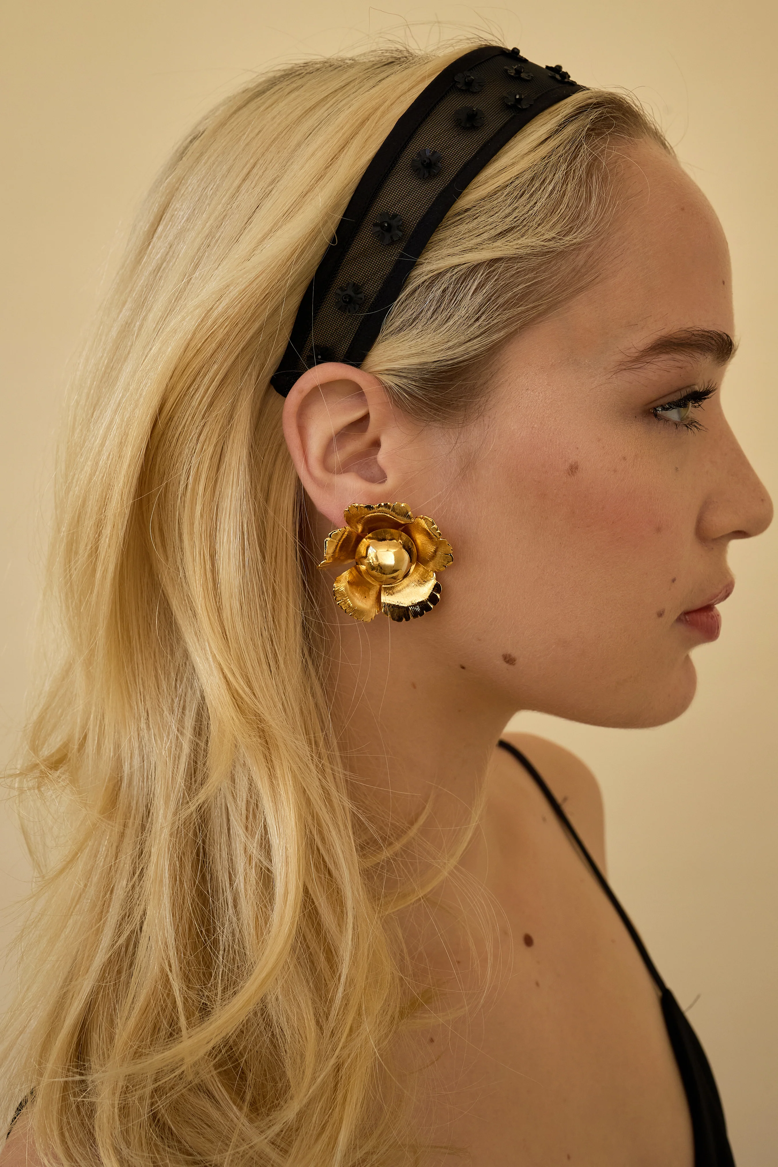 Eden Domed Stud Earrings - Image 5