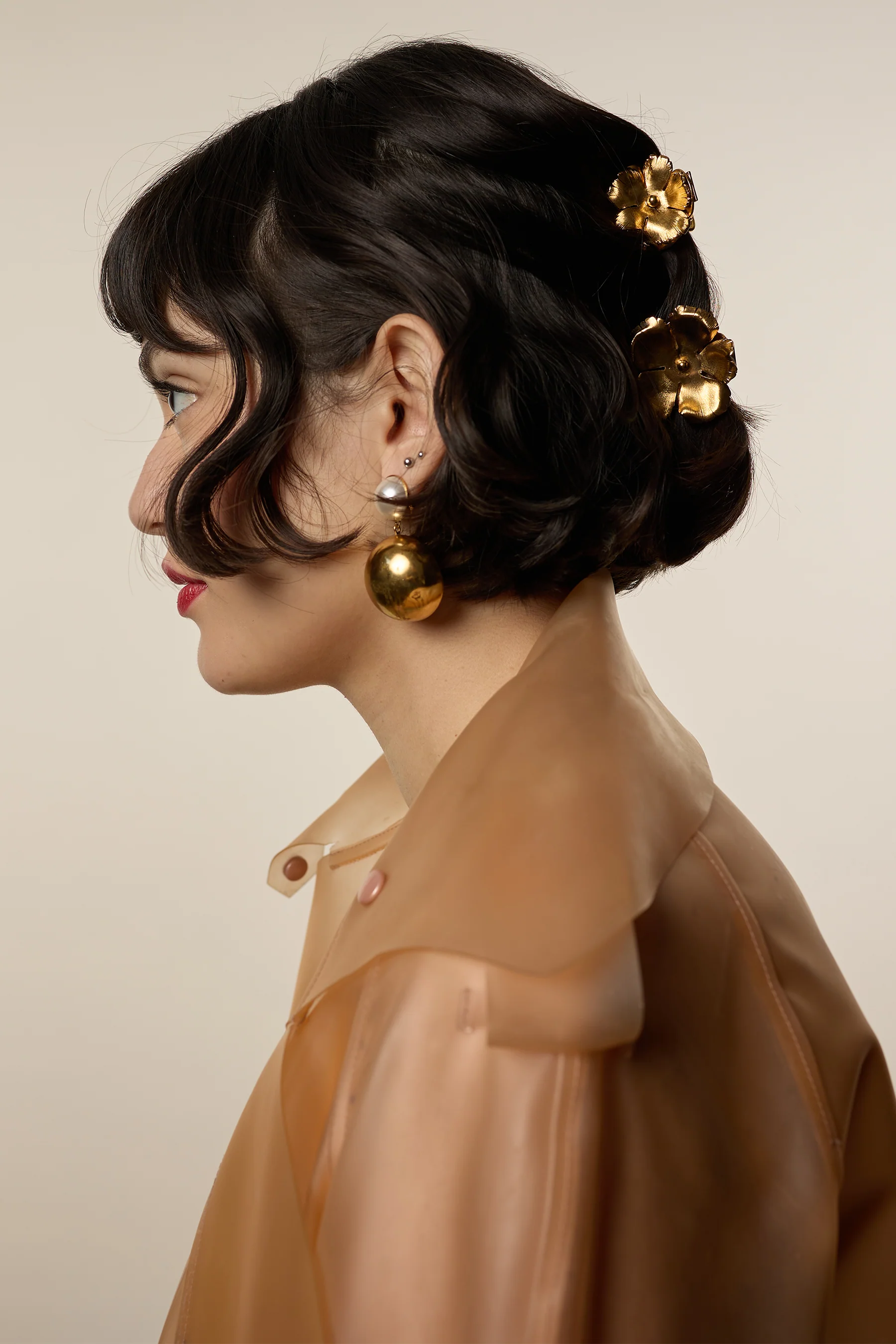 Eden Floral Claw Clip Set of 2 - Image 3