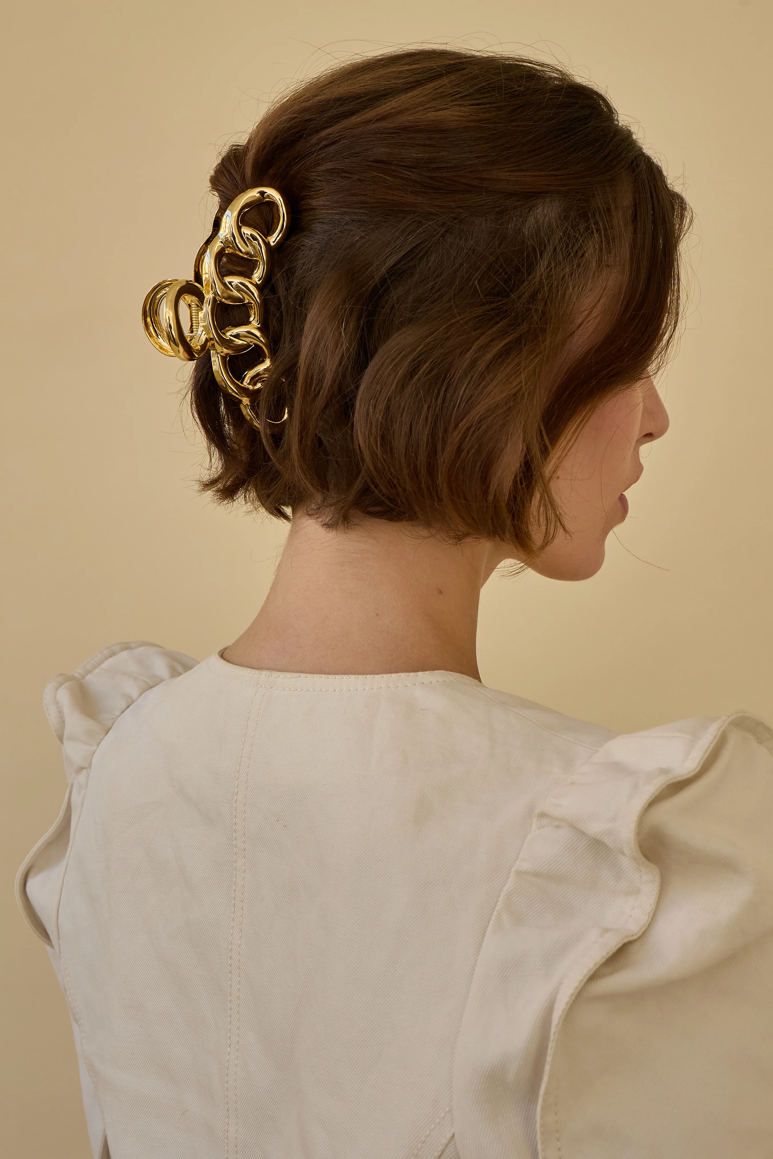 Elena Chain Metal Claw Clip - Image 2