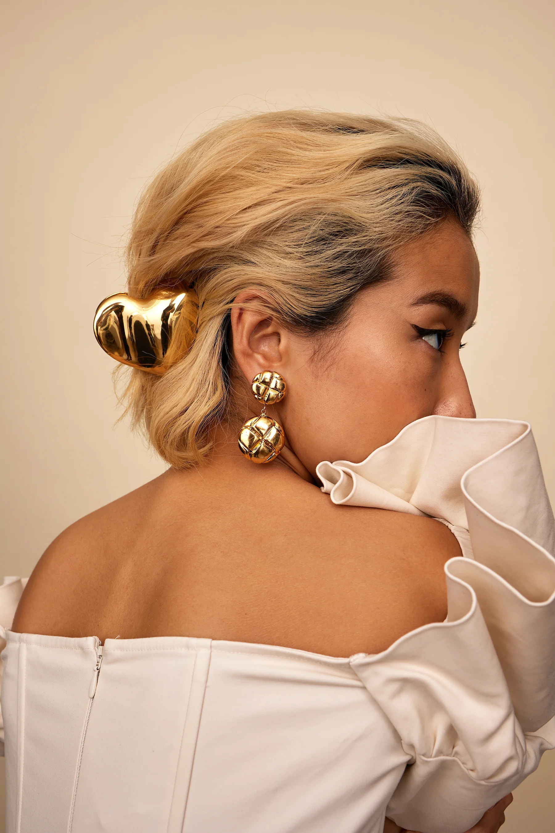 Gigi Heart Metal Mega Claw Clip - Image 10