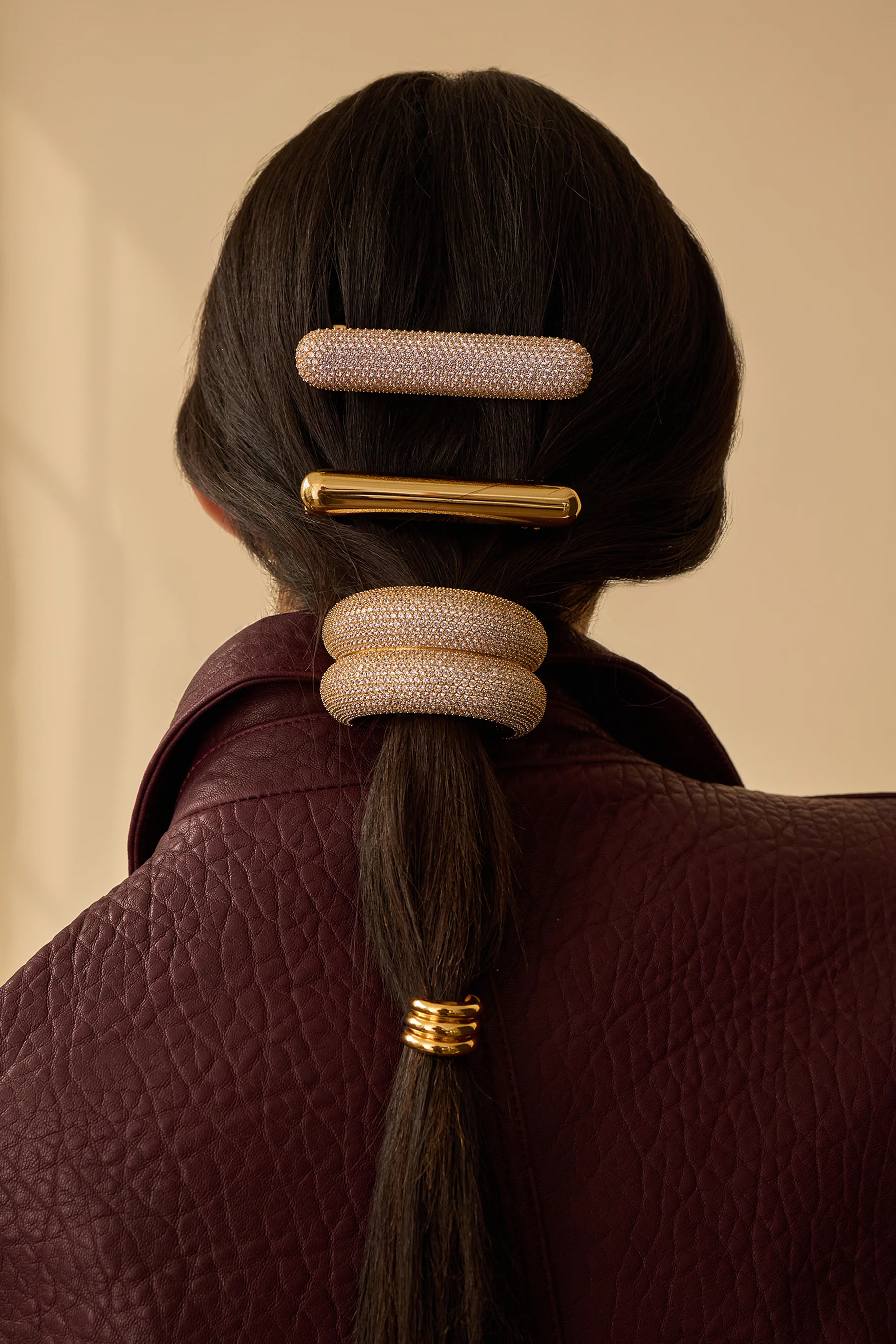 Glossy Bar Barrette - Image 3