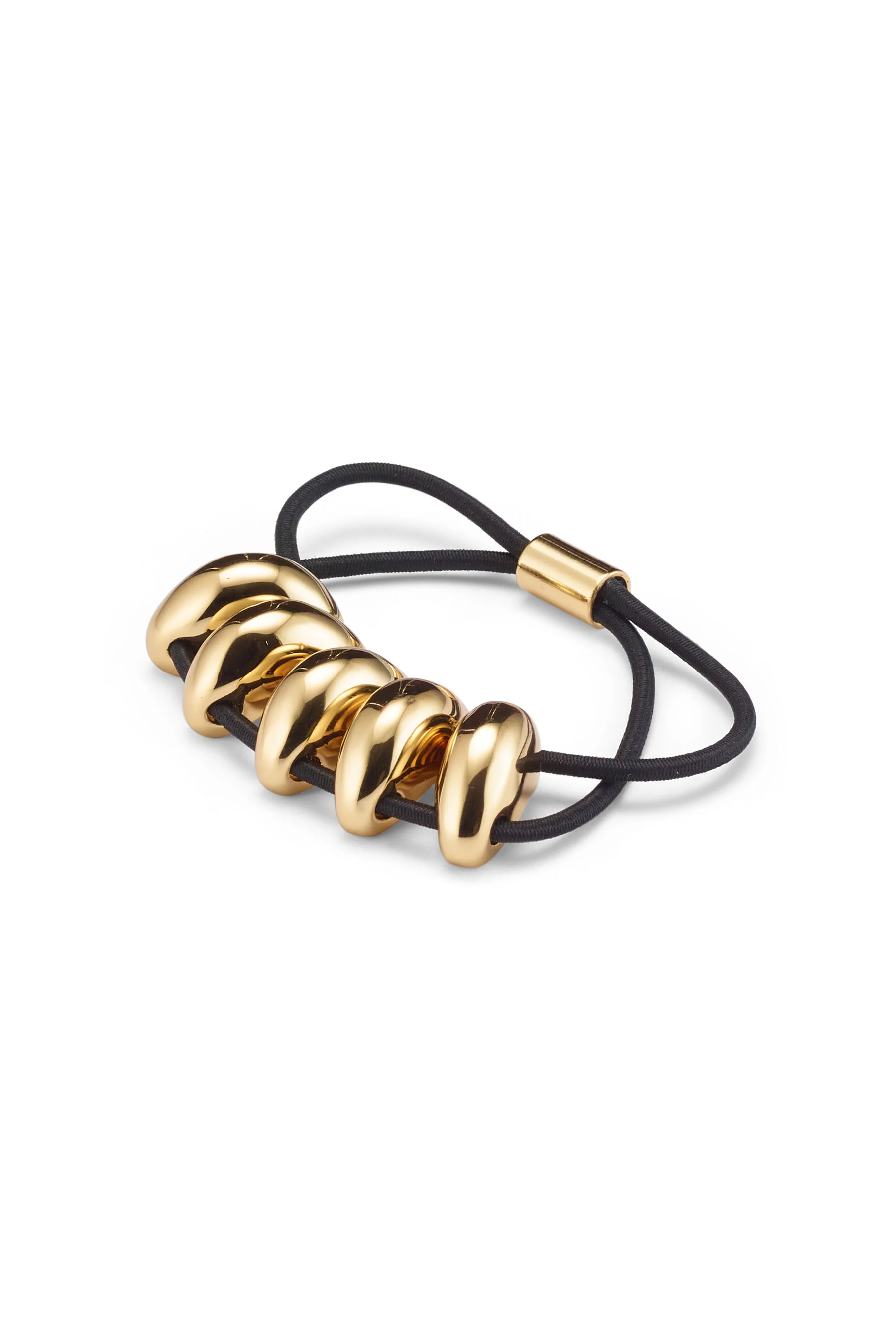 Glossy Dome Beaded Elastic