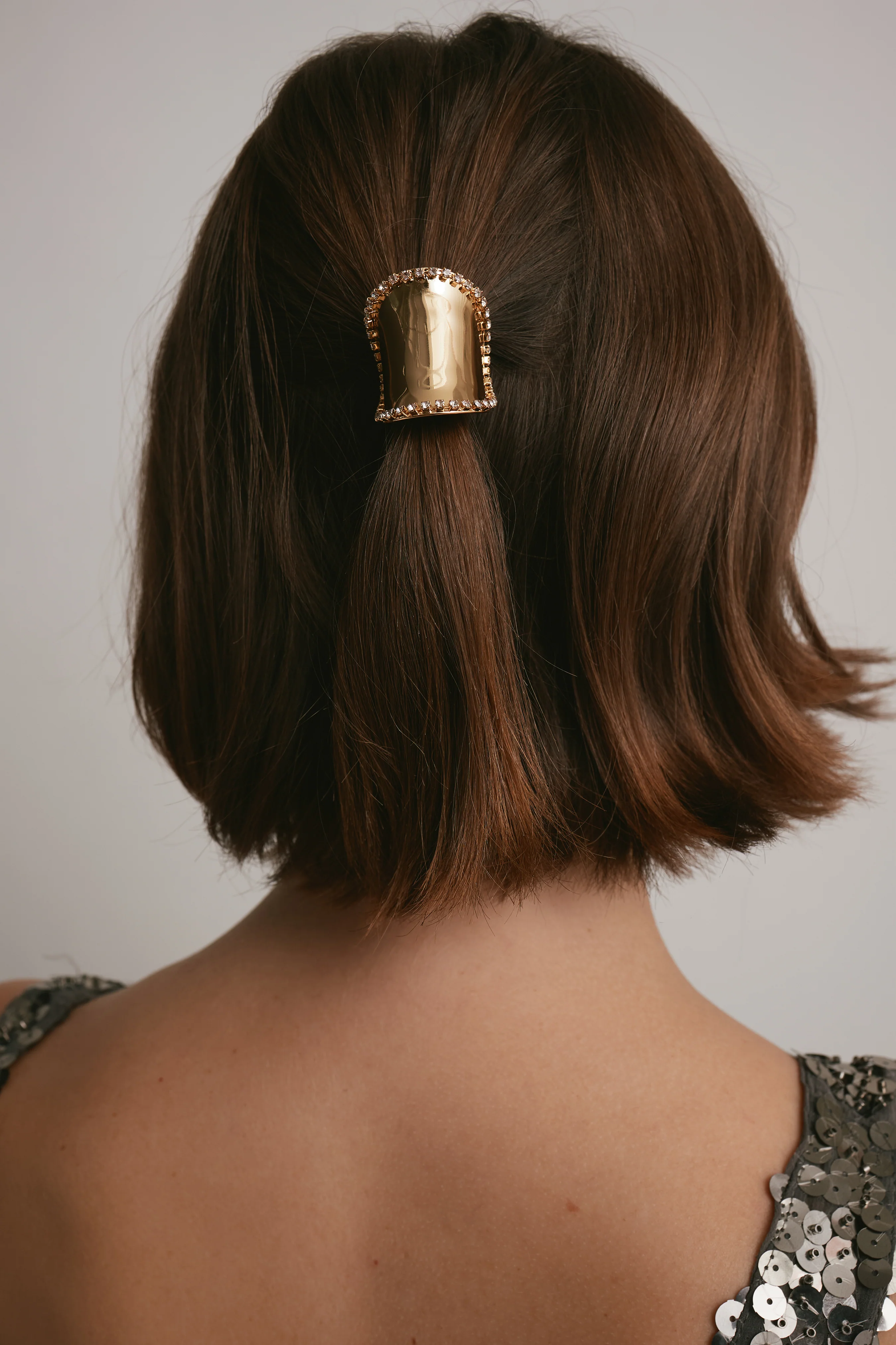 Hera Mini Crystal Pony Cuff - Image 2