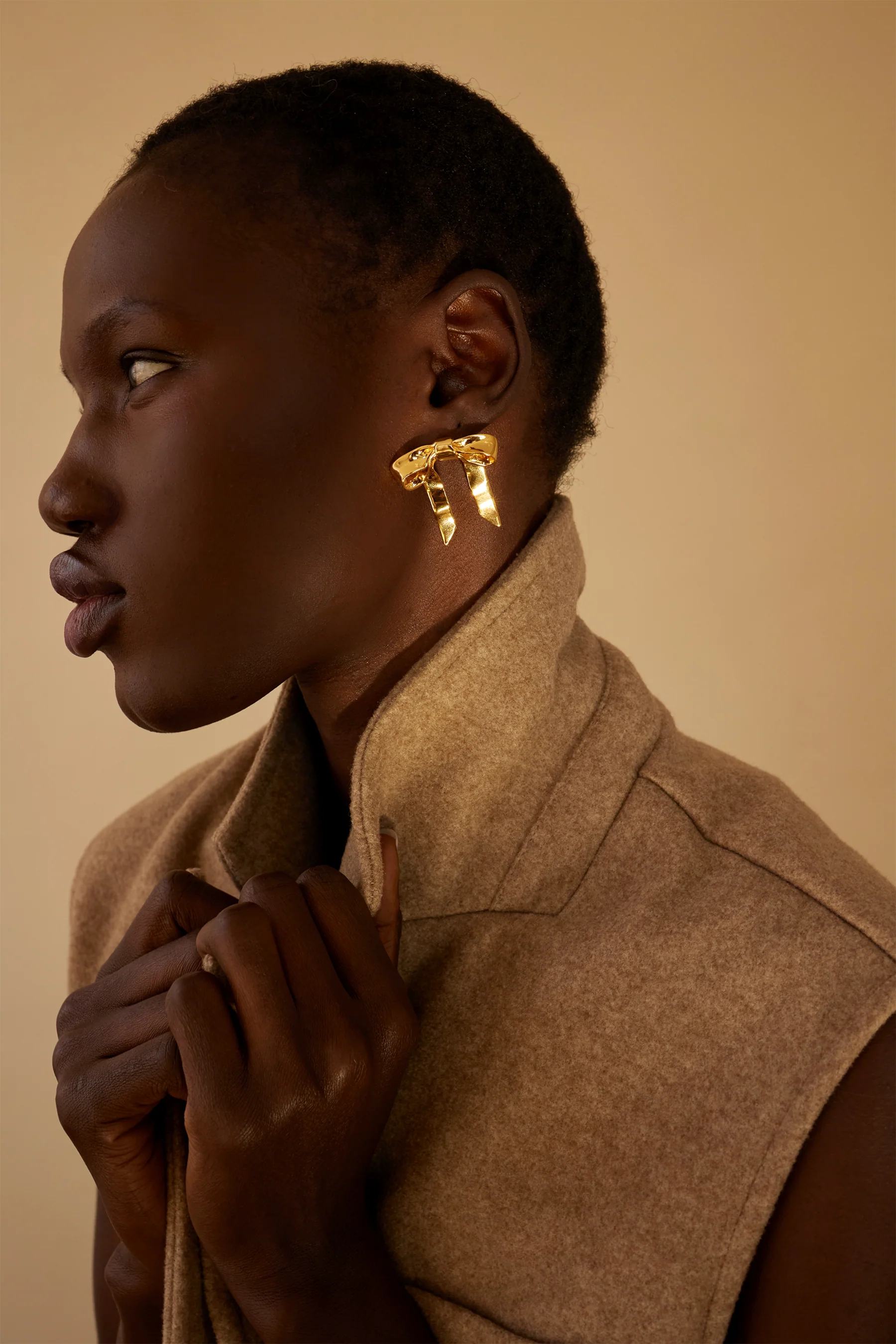Mary Jane Bow Earrings - Image 4