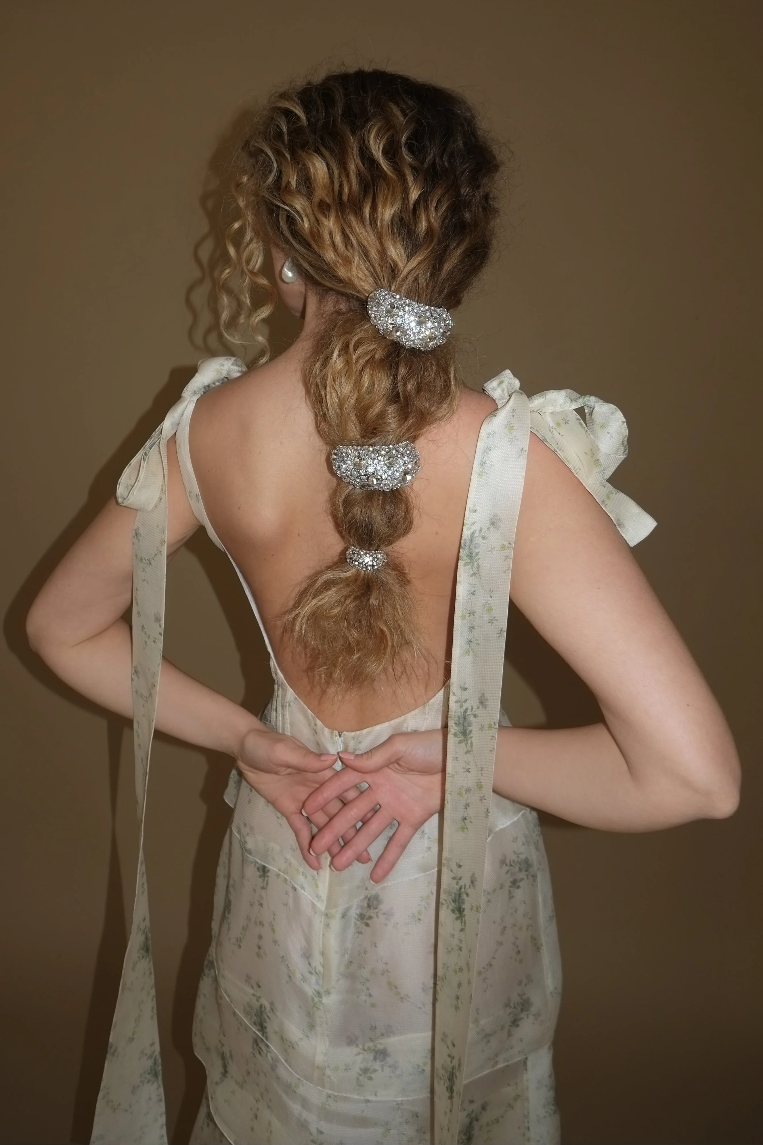 Crystal Pave Dome Pony Cuff - Image 6