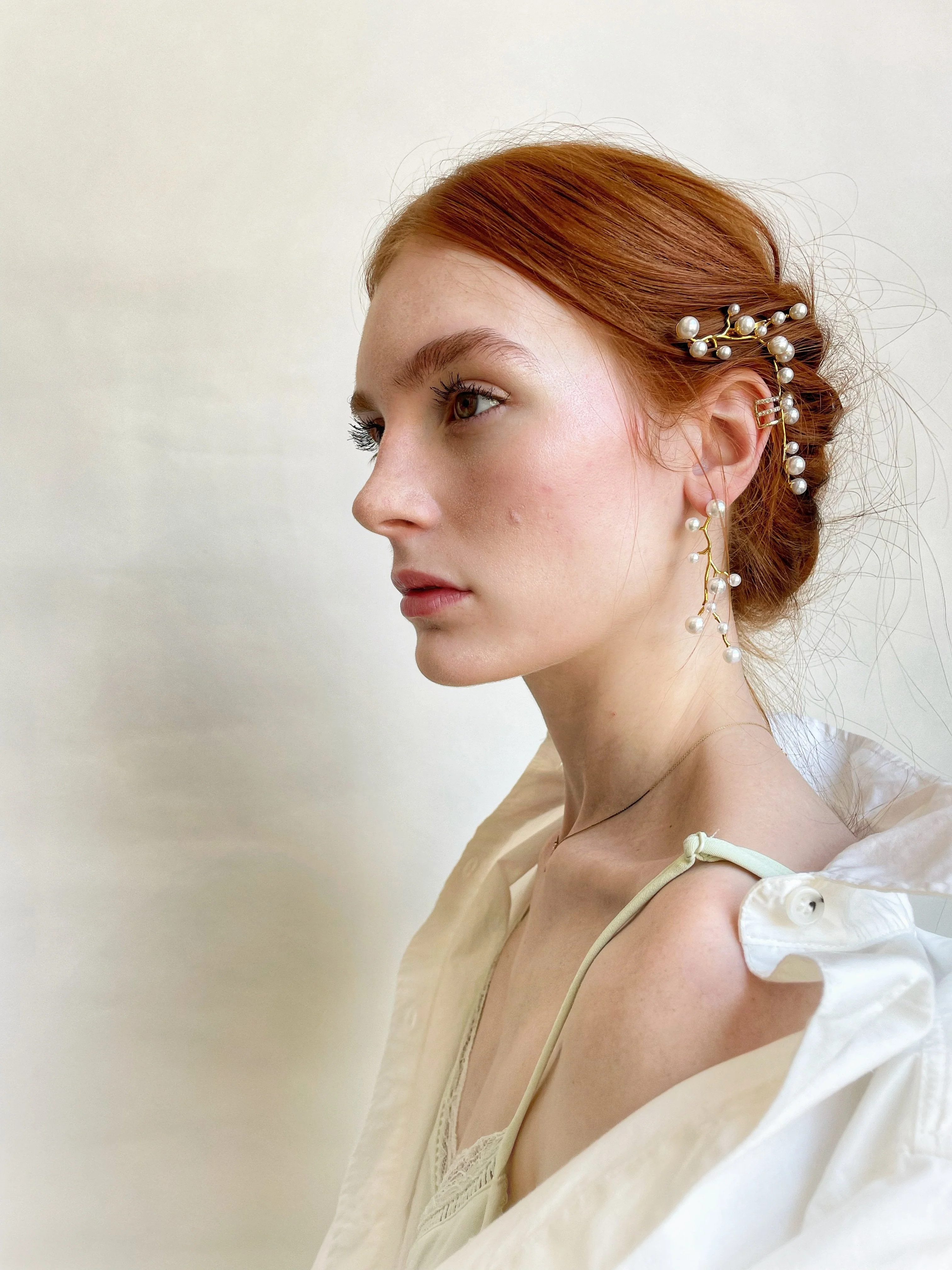 Pearl Forest Earrings - Image 3