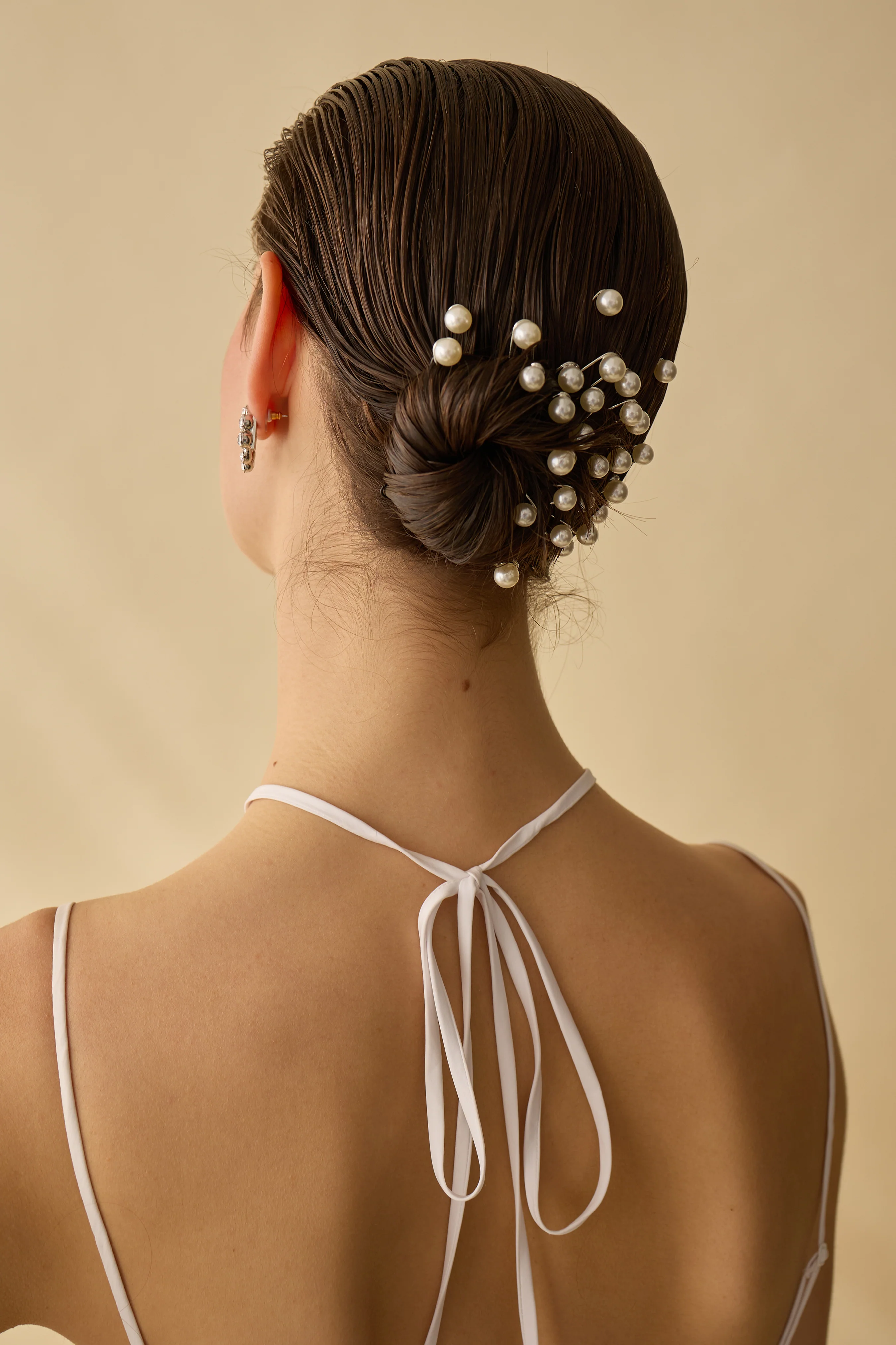 Pearl Hair Pin Set of 7 - Image 3