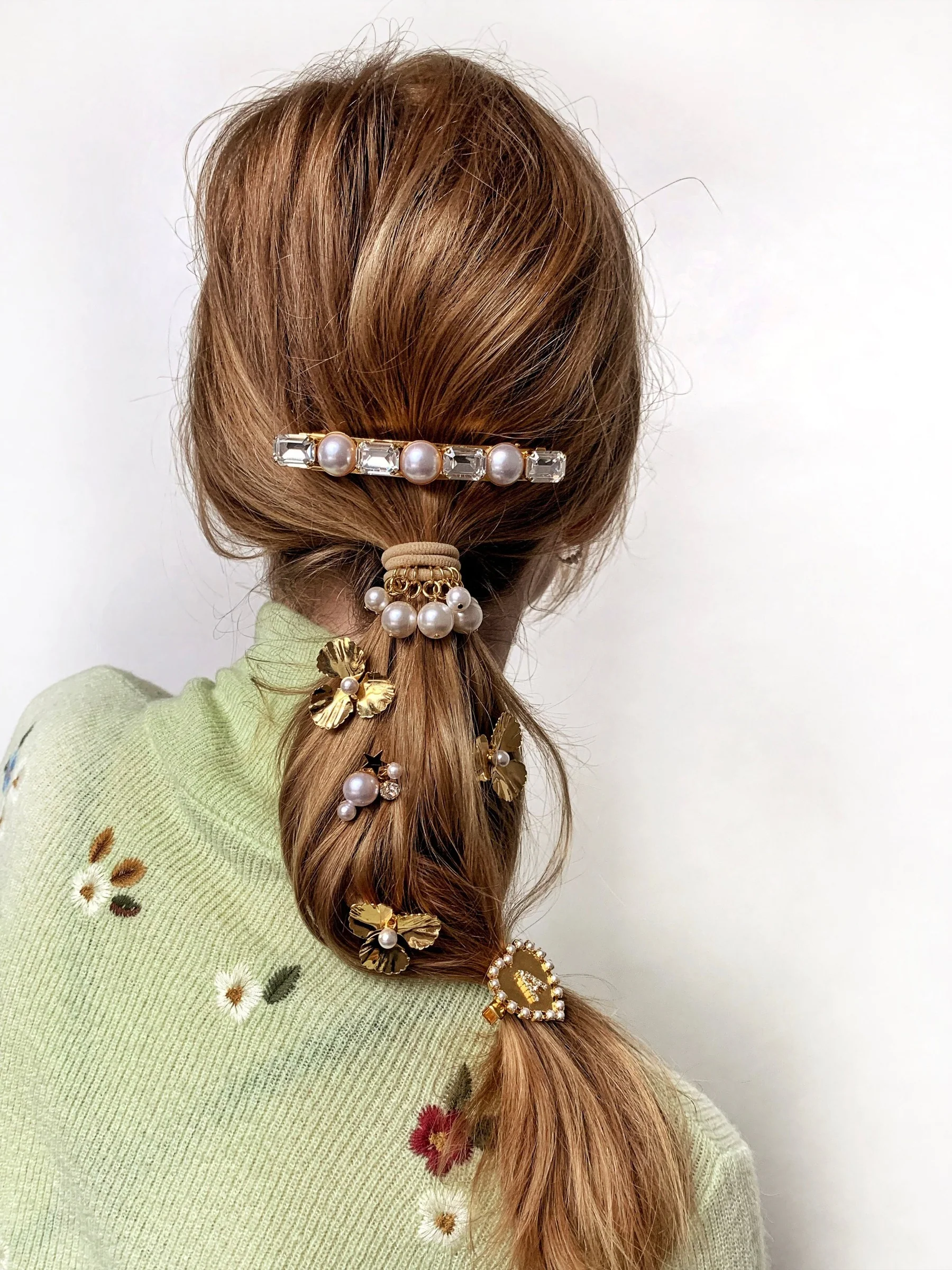 Pearl Poppy Clip Set of 3 - Image 6