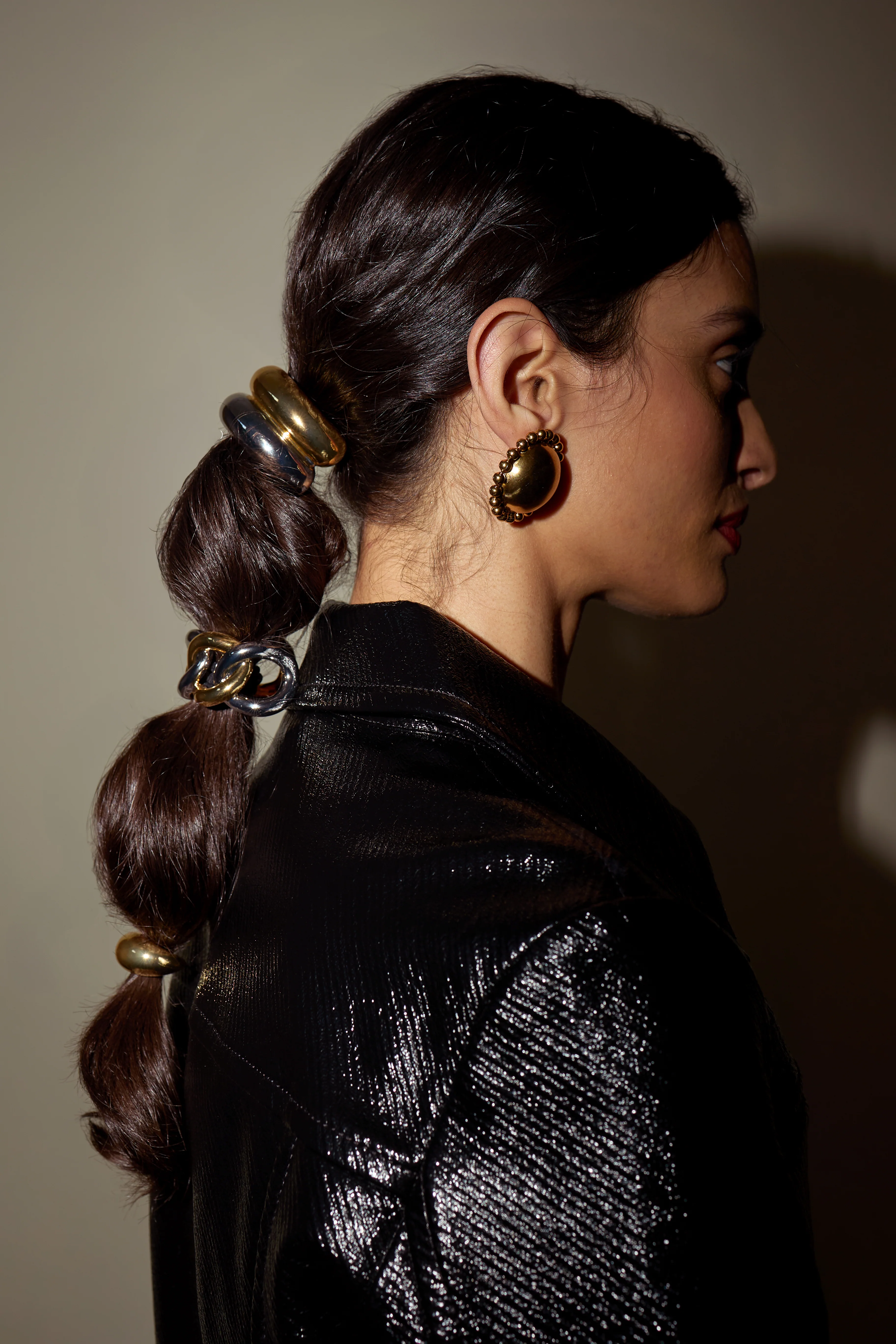 Mixed Metal Double Arch Pony Cuff - Image 5